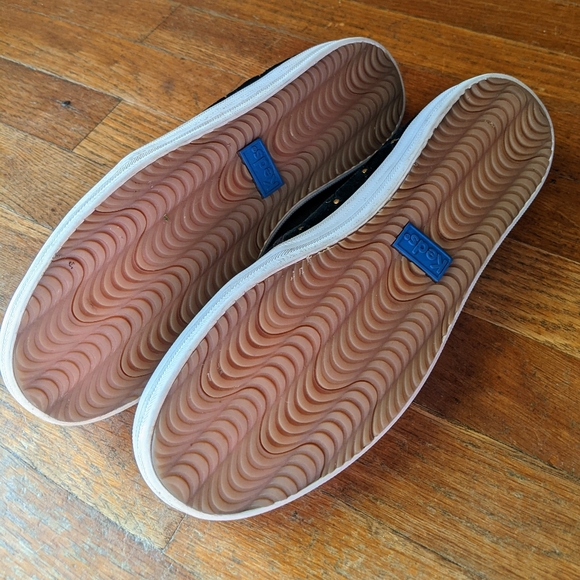 Keds x Kate Spade Quilted Velvet Double Decker Shoe women's 6 - Picture 3 of 4